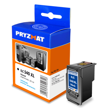 Tusz Pryzmat ILC 540 XL Canon 540XL PG-540XLBK BLA 22,0ml 700str wpa