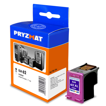 Tusz Pryzmat ILH 62 HP 62 C2P06A CMY 7,0ml 100str