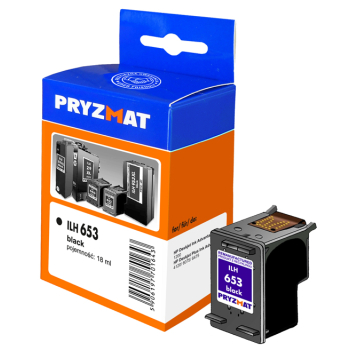 Tusz Pryzmat ILH 653 HP 653 3YM75AE BLA 18,0ml 660str