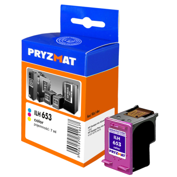 Tusz Pryzmat ILH 653 HP 653 3YM74A CMY 7,0ml 220str