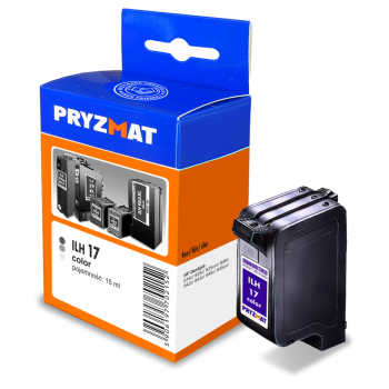 Tusz Pryzmat ILH 17 HP 17 C6625A CMY 15,0ml 480str