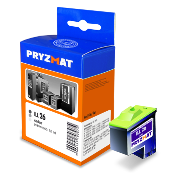 Tusz Pryzmat ILL 26 Lexmark 26 10N0026 CMY 12,0ml 275str