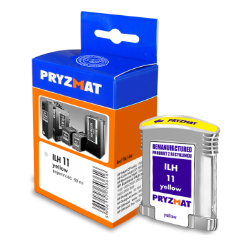 Tusz Pryzmat ILH 11 HP 11 C4838A YEL 28,0ml 2550str