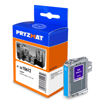 Tusz Pryzmat ILE T0612 Epson T0612 CYA 13,5ml 500str