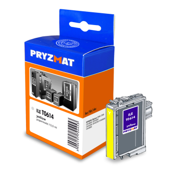 Tusz Pryzmat ILE T0614 Epson T0614 YEL 13,5ml 500str