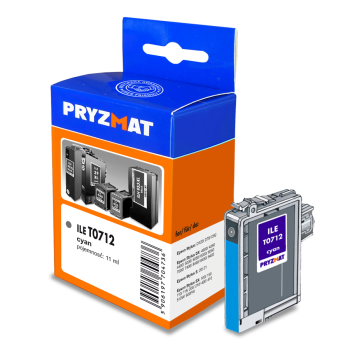 Tusz Pryzmat ILE T0712 Epson T0712 CYA 11,0ml 485str