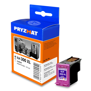 Tusz Pryzmat ILH 300XL HP 300XL CC644E CMY 14,0ml 540str