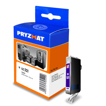 Tusz Pryzmat ILC 521 Canon 521C CLI-521C CYA 10,5ml 500str