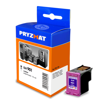 Tusz Pryzmat ILH 901 HP 901 CC656A CMY 14,0ml 500str