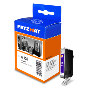 Tusz Pryzmat ILC 526 Canon 526Y CLI-526Y YEL 10,0ml 500str