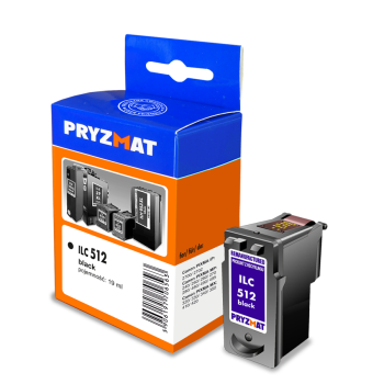 Tusz Pryzmat ILC 512 Canon 512 PG-512 BLA 19,0ml 550str nwpa