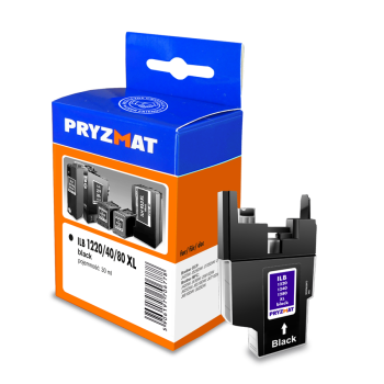 Tusz Pryzmat ILB 1220/40/80XL Brother LC1220B/LC1240B/LC1280XL-BK BLA 30,0ml 1200str