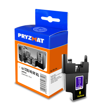 Tusz Pryzmat ILB 1220/40/80XL Brother LC1220Y/LC1240Y/LC1280XLY YEL 19,0ml 1200str