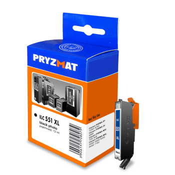 Tusz Pryzmat ILC 551 XL Canon 551BK XL CLI-551BK XL BLA 12,0ml 1125str