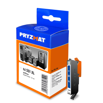 Tusz Pryzmat ILC 551 XL Canon 551Y XL CLI-551Y XL YEL 12,0ml 670str