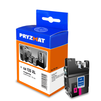 Tusz Pryzmat ILB 125 XL Brother LC125XL-M MAG 15,0ml 1200str