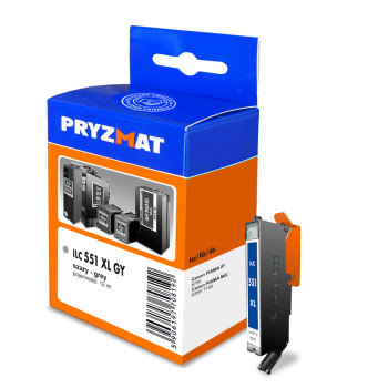 Tusz Pryzmat ILC 551 XLGY Canon 551GY XL CLI-551GY XL 12,0ml 275str