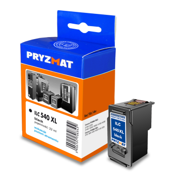 Tusz Pryzmat ILC 540 XL Canon 540XL PG-540XLBK BLA 25,0ml 800str nwpa