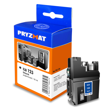 Tusz Pryzmat ILB 123 Brother LC123BK BLA 18,0ml 600str