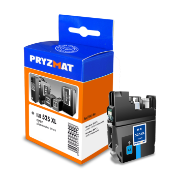 Tusz Pryzmat ILB 525 XL Brother LC525XL-C CYA 15,0ml 1300str