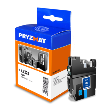 Tusz Pryzmat ILB 223 Brother LC223C CYA 10,0ml 550str