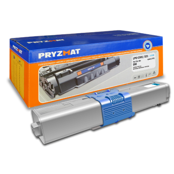 Toner Pryzmat LPO C301/321 OKI 44973535 CYA 1,5K