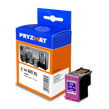 Tusz Pryzmat ILH 302XL HP 302XL F6U67A CMY 14,0ml 420str